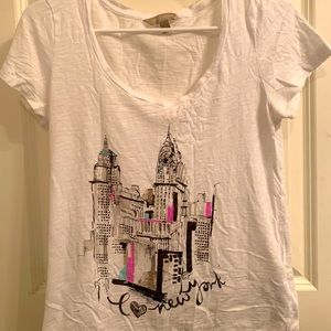 White “I <3 New York” Shirt